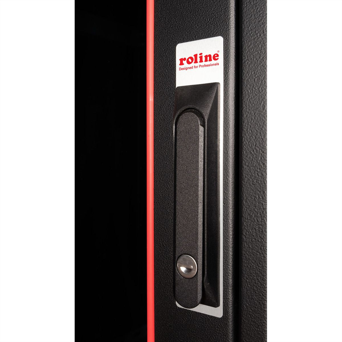 ROLINE Basic – 19" Netzwerkschrank 42U, IP20, abschliessbar, 800 × 800 × 2010 mm, schwarz, Stahl