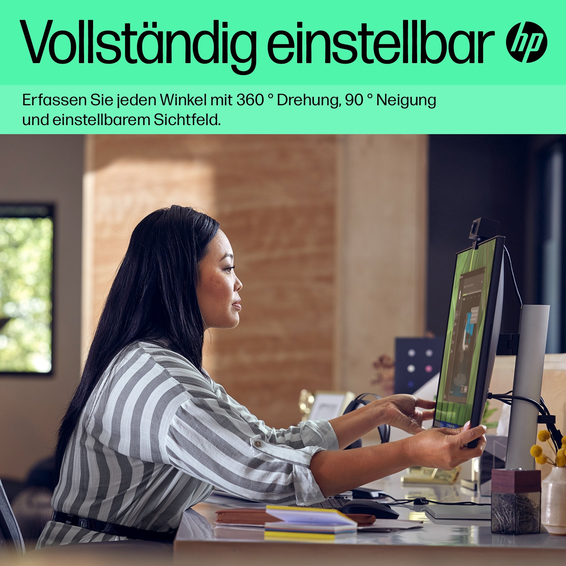 HP 625 Webcam – Full HD 1080p, USB – Schwarz
