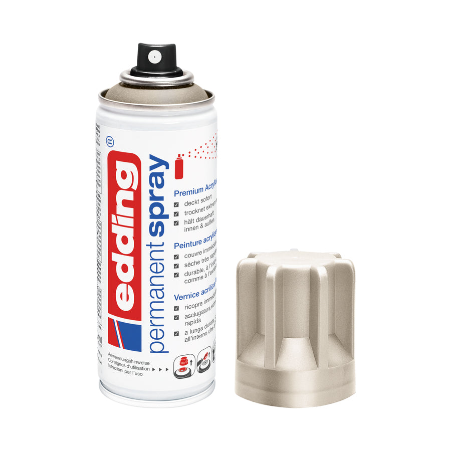 Edding Farbspray – Champagner Gold, Seidenmatt, 200 ml