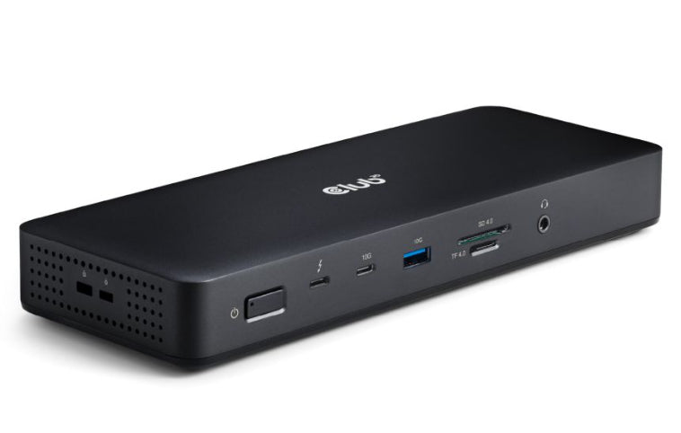 CLUB3D Club 3D CSV-1583 Dockingstation – Thunderbolt 4, 3× DP, 2× HDMI, 2× USB-A, USB-C, 2.5GbE, für Windows/Mac