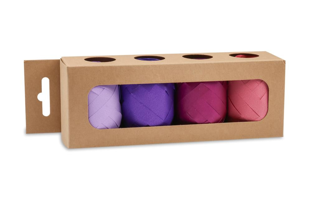 Pattberg Bänder-Set Polypropylen opak matt – 4 × 10 m, 10 mm