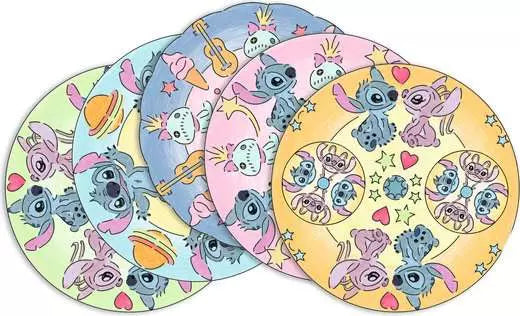 Ravensburger Mandala Designer Midi – Mandala Designer Set – Disney Stitch – ab 6 Jahren