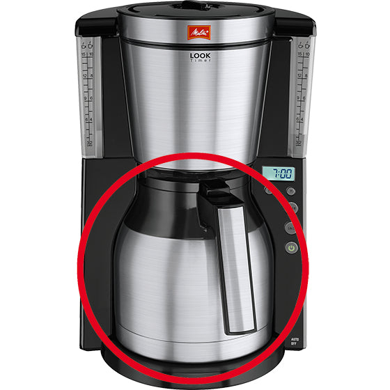 Melitta Ersatzisolierkanne, Edelstahl – für Look Therm D, 212668