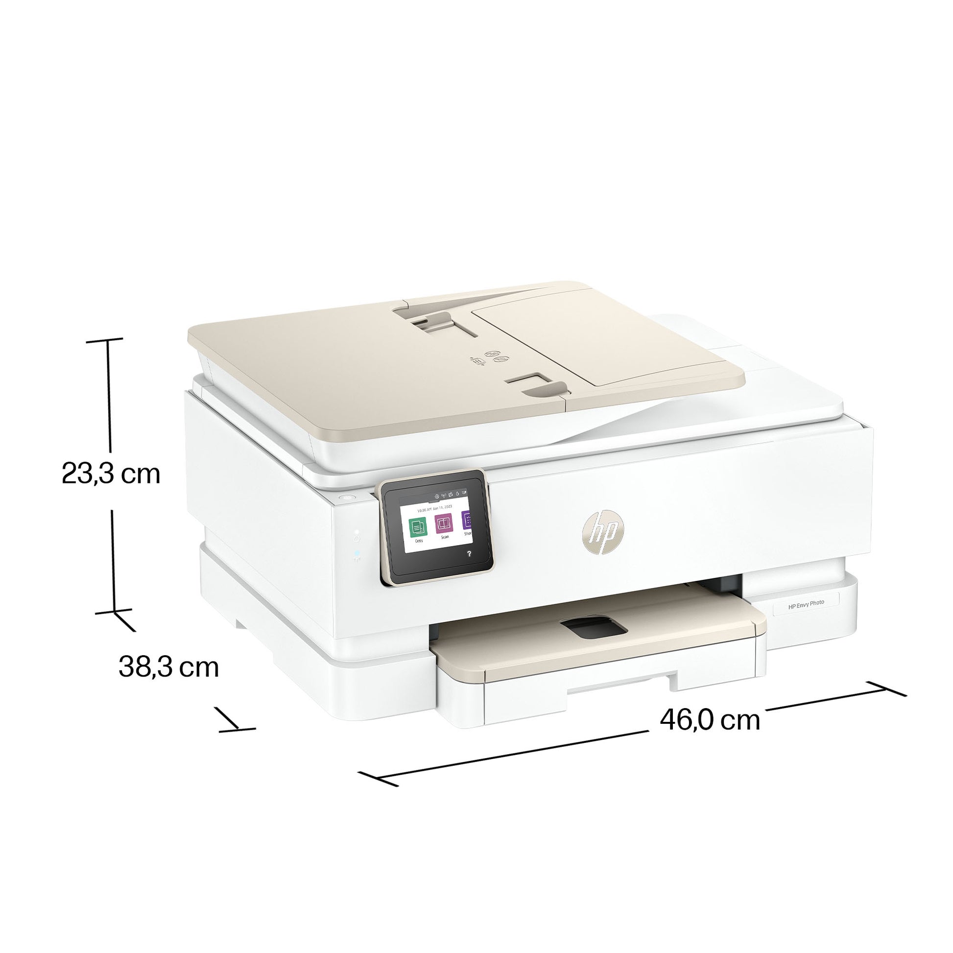 HP Envy 7930 – Farbiger Tintenstrahl-MFP A4, 3-in-1 – USB/WLAN – Duplex, ADF – 15 ppm S/W, 10 ppm Farbe