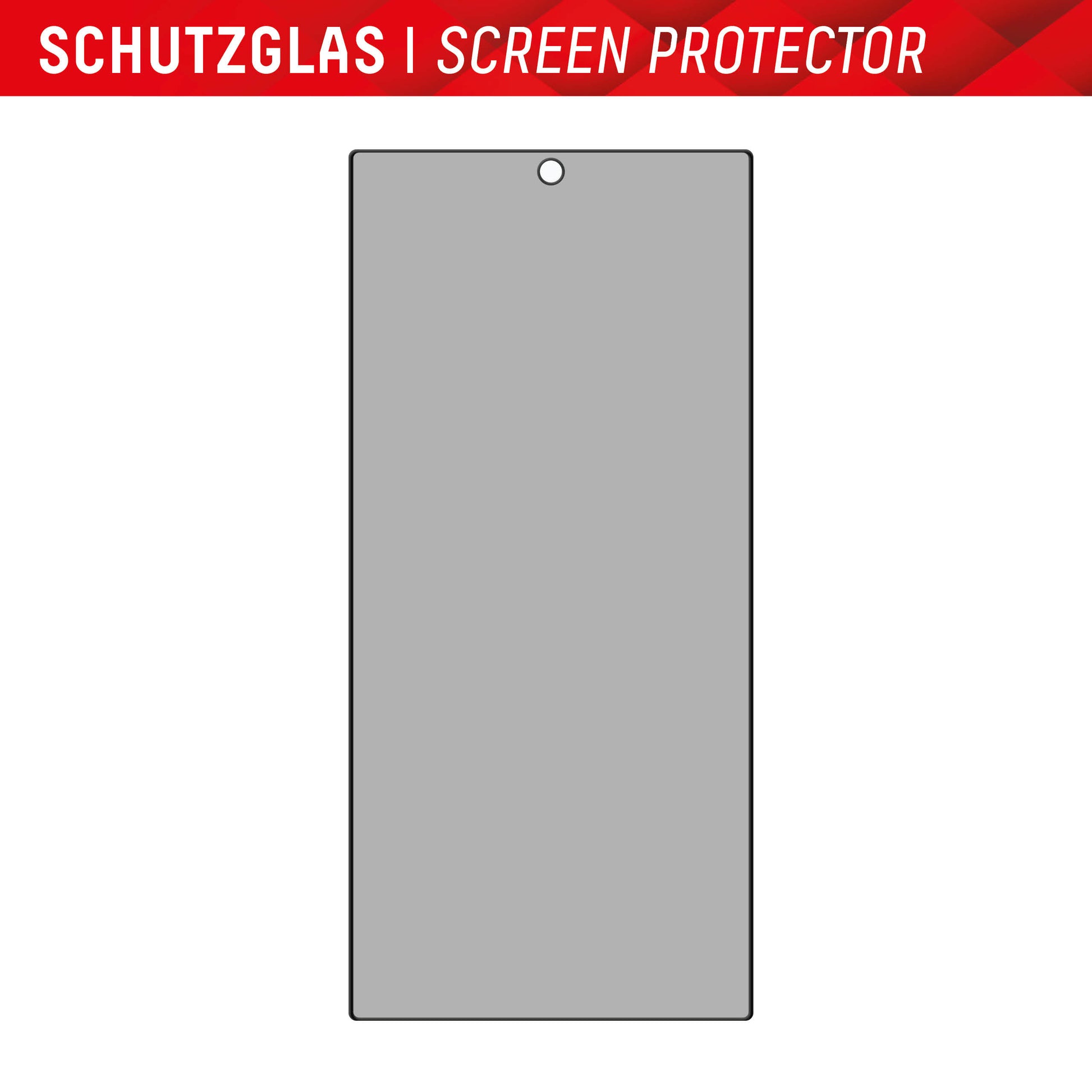 E.V.I. Privacy-Filter, Vollabdeckung – für Galaxy S24 Ultra – mit Applikator