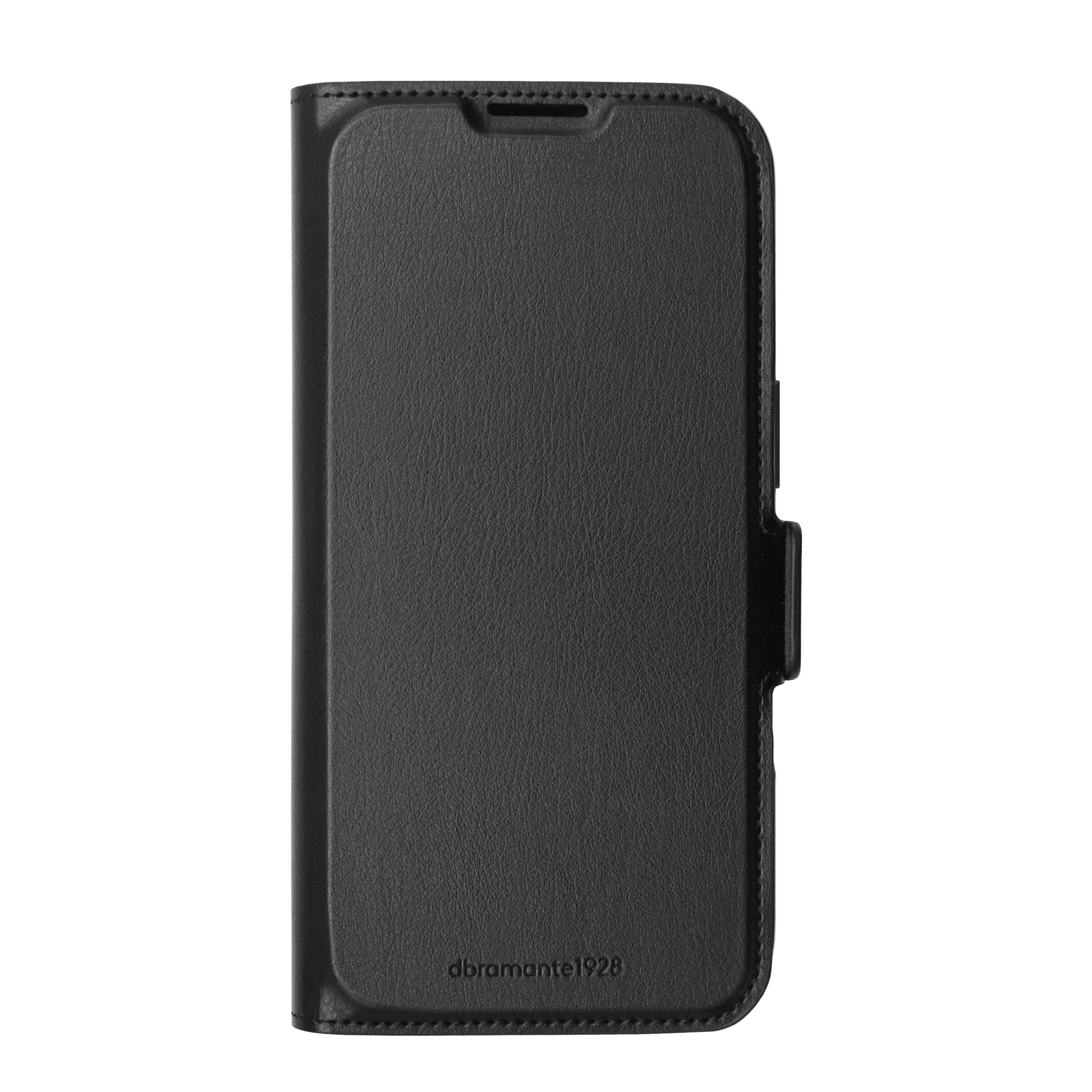 dbramante1928 Oslo Pro MS – Wallethülle – für Apple iPhone 17, MagSafe, 3 Kartenfächer, PU, Schwarz