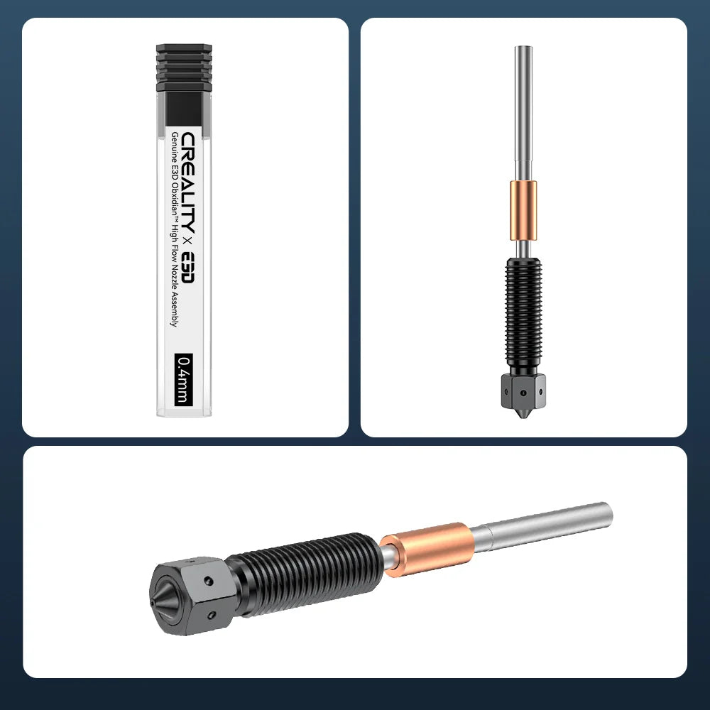 Creality E3D Obxidian™ Düsenaufbau – K1 Max (2024), Ender-3 V3 Plus, Abguss