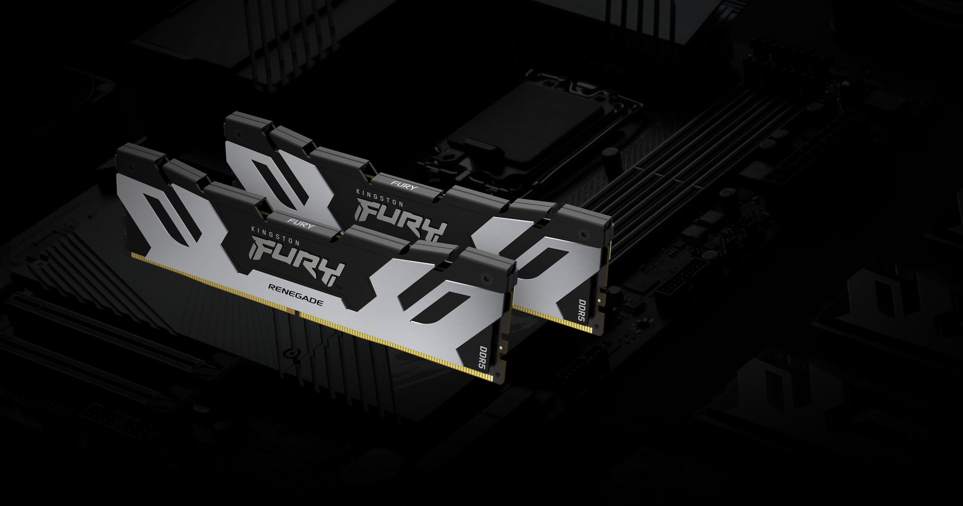 Kingston Technology Kingston FURY Renegade Silver XMP DIMM 32 GB DDR5 6400 MT/s CL32, 288-polig – für PC, Kühlkörper