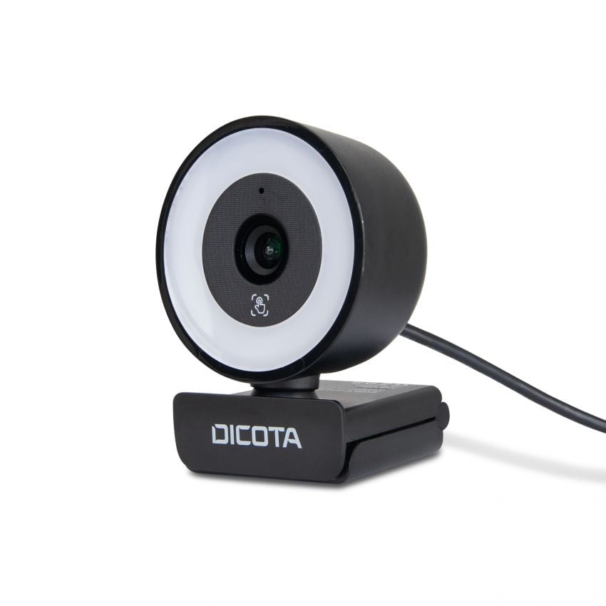 DICOTA WEBCAM RINGLIGHT 5MP – Webcam – 5 MP