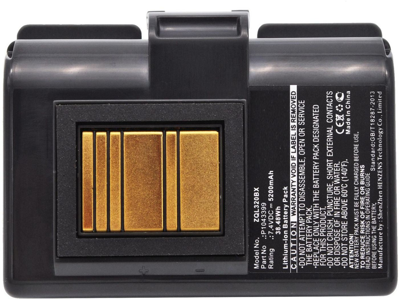CoreParts Akku 5200 mAh 7,4 V – für QLN220/QLN320/ZQ500 und andere