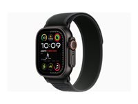 Apple Watch Ultra 2 LTE – 49 mm, OLED, Saphirglas, Titan Schwarz, Trail Loop S/M, 10 ATM