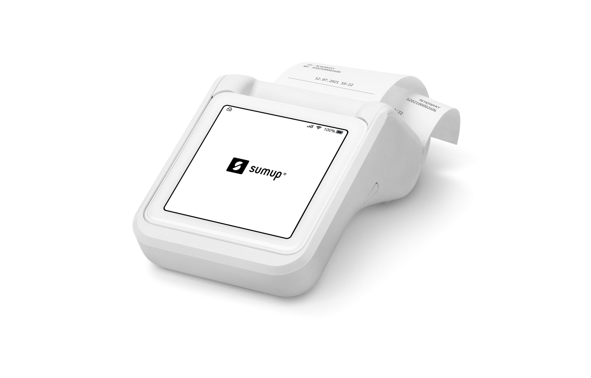 SumUp Solo – Mobiles POS-Terminal – WLAN, 4G, NFC – Weiss