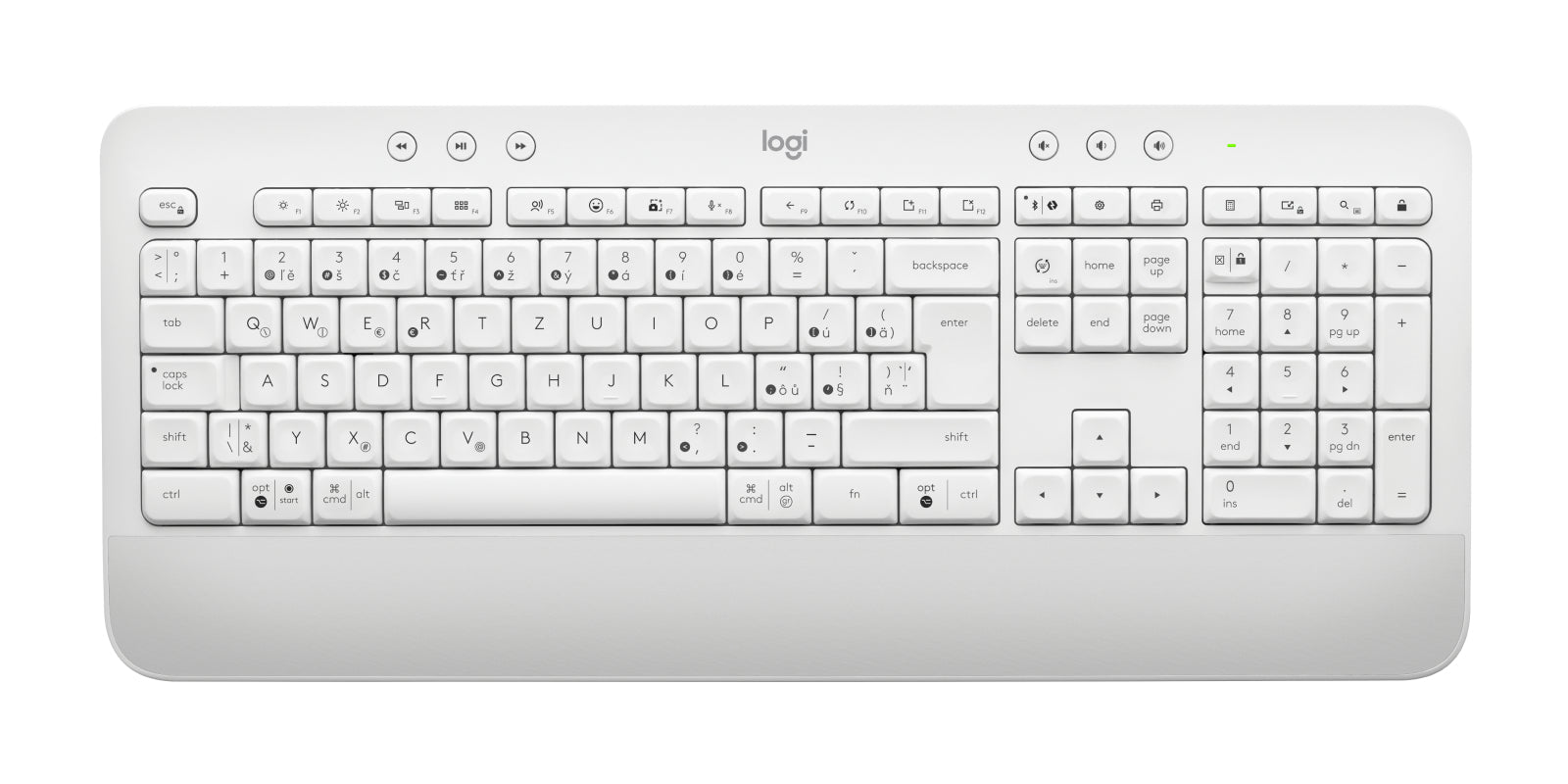 Logitech MK650 for Business – Tastatur- und Maus-Set – Bluetooth & 2,4 GHz (Logi Bolt) – QWERTZ – Weiss