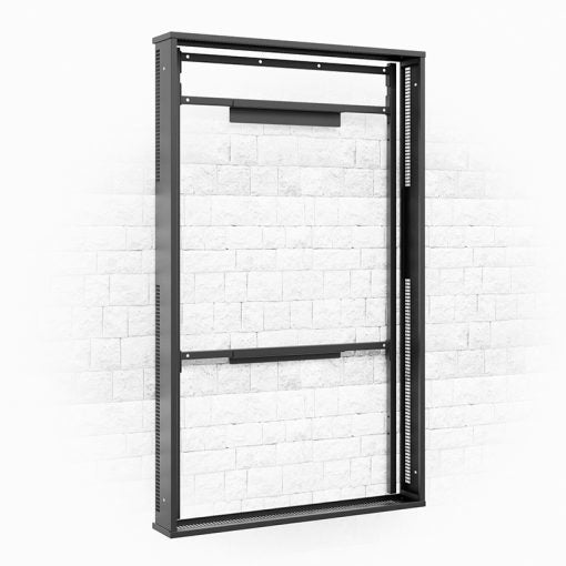 Hagor WH OH75 Rahmen – 46", hochwetterfest, belüftet – für WH OH 75 – Schwarz