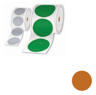 Brother Etiketten (Rolle), 25 mm, braun, 1 Rolle = 1000 Etiketten