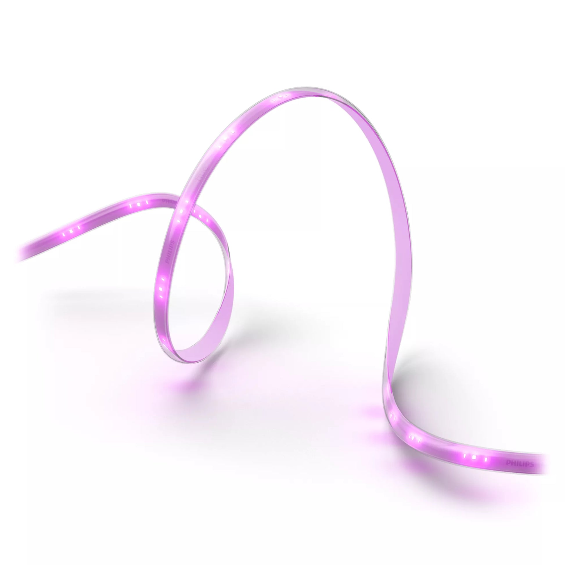 Philips by Signify Philips Hue LED-Stripe Lightstrips Essential – 3 m, 1700 lm, 20 W, RGB, dimmbar, Zigbee/BT, für Philips Hue, weiss