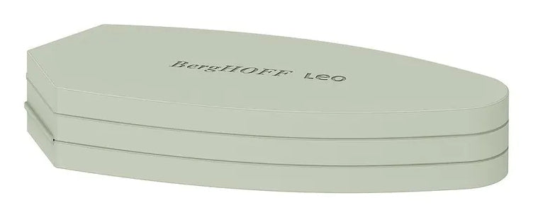 BergHOFF Leo – Teekannen-Untersatz Silikon, Ø 24 × H 0,7 cm, magnetisch, zusammenklappbar, grün