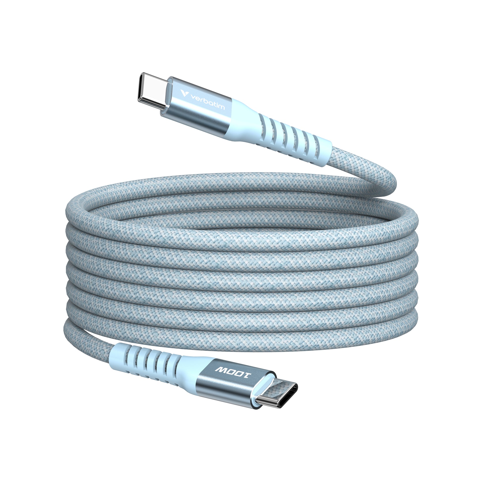 Verbatim USB-C auf USB-C Kabel – USB 2.0 – 1,2 m – PD 100 W – Magnetisch – für iPhone 15 und mehr