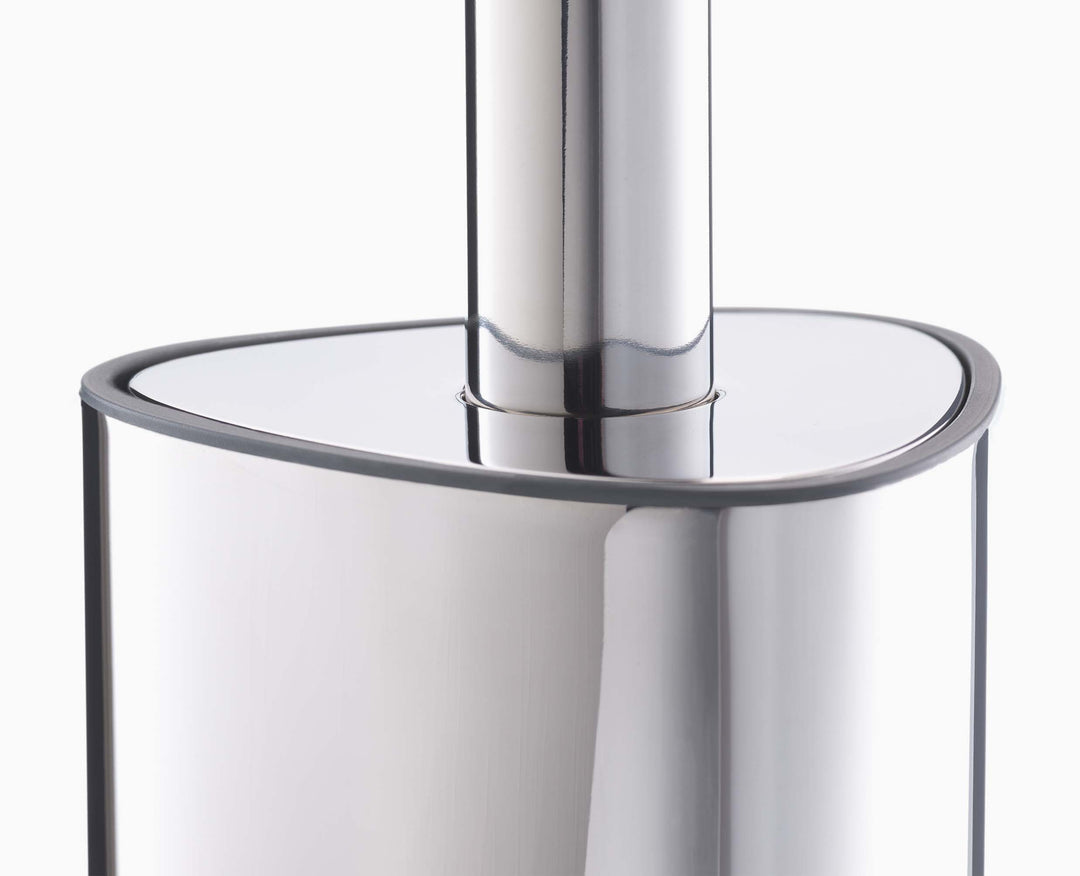 Joseph Joseph WC-Bürstenset – Edelstahl, mit Silikonbürste, H 43,7 cm