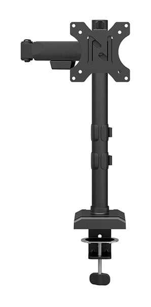 Neomounts DS60-600BL1 Monitorarm – NERO Single, Quick-Fix, Tischklemme