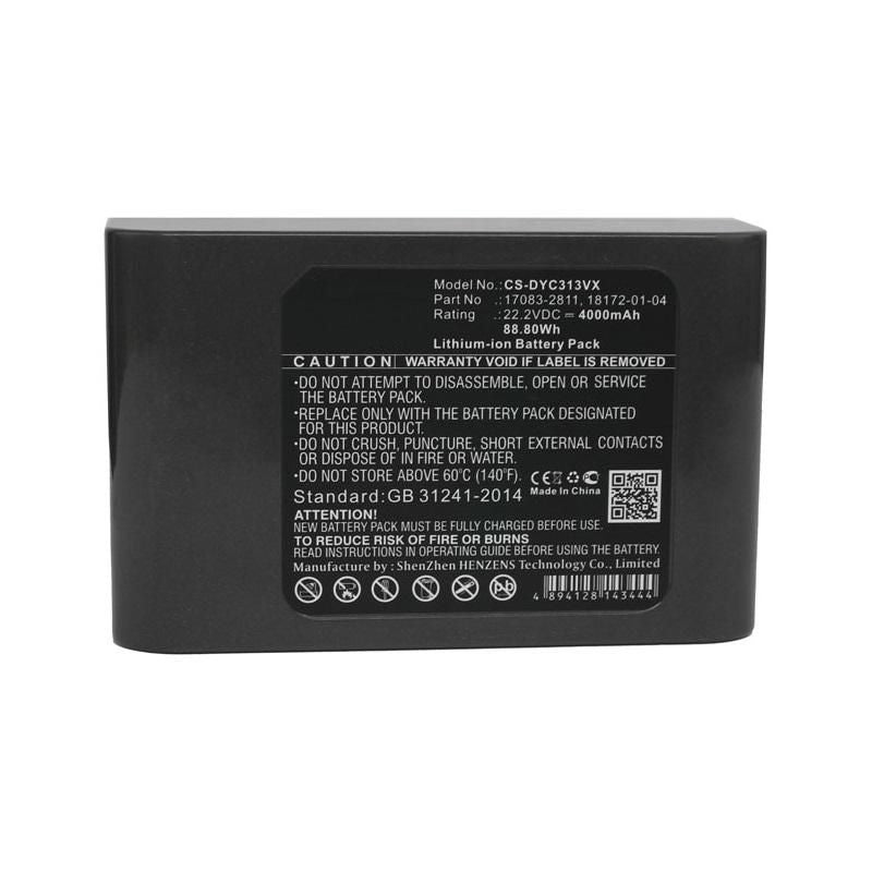 CoreParts Akku 88,8 Wh – 1 Stück, für Dyson DC31/DC31 Animal/DC34