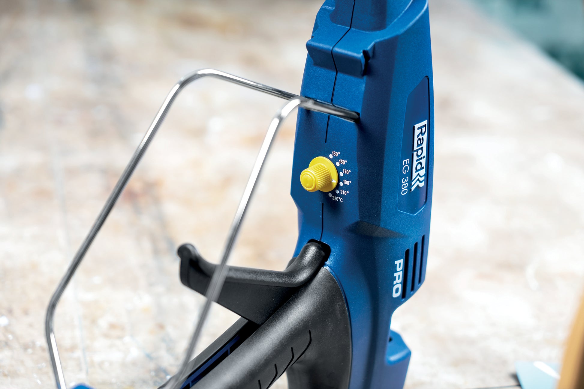 Rapid Heissklebepistole, Metall, Kunststoff, Blau, EG380
