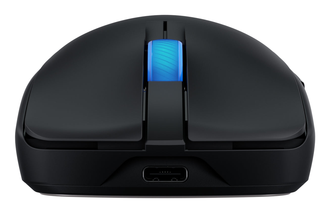 ASUS ROG Harpe II ACE BLK Gaming-Maus – kabellos, Bluetooth + 2,4 GHz, USB-A, 42'000 dpi, 2 Tasten, Schwarz