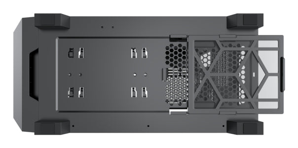Xilence X912.ARGB – PC-Gehäuse (Midi-Tower) – ATX, Schwarz, 3×ARGB, 1×120 mm, 1×USB-C, GPU bis 375 mm