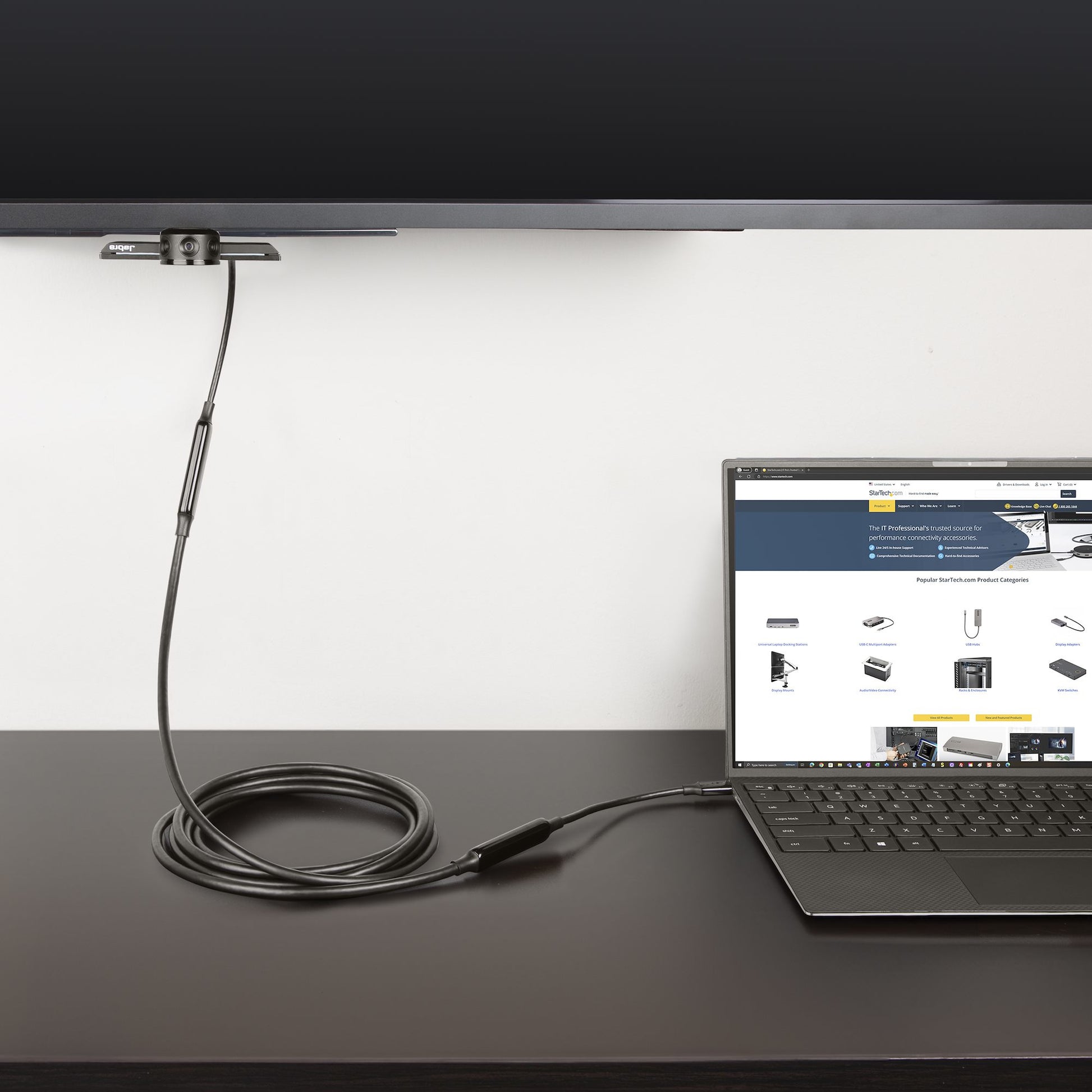 StarTech.com USB-C auf USB-C Kabel – USB 3.2 Gen 2 (10 Gbit/s) – 3 m – PD 60 W – 8K/60 – PVC-Mantel – Schwarz