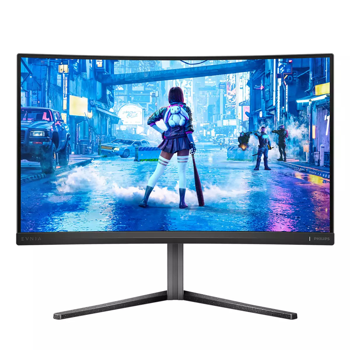Philips Evnia 5000 27M2C5200W/00 – Monitor, 27", VA, 280 Hz, 300 cd/m², Gebogen, VESA 100 × 100, Schwarz