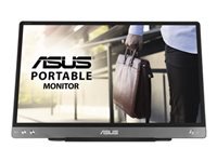 ASUS ZenScreen MB14AC – Portabler Monitor, 14", 1920 × 1080 (Full HD), USB, Grau