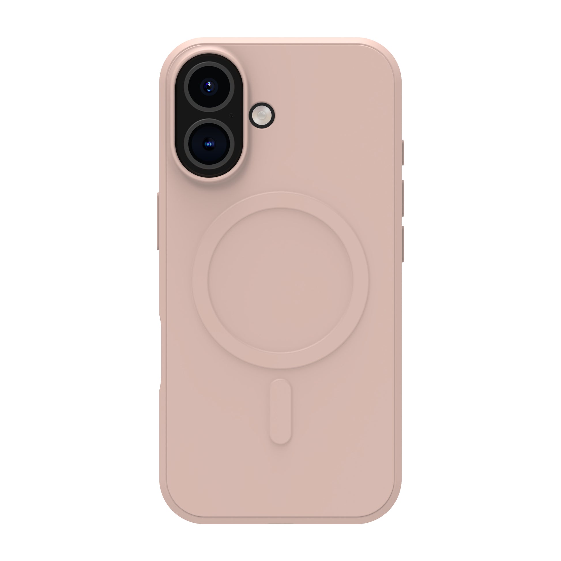 dbramante1928 Greenland Pro MS Backcover – für Apple iPhone 16, Recycling-Kunststoff, Pink Sand