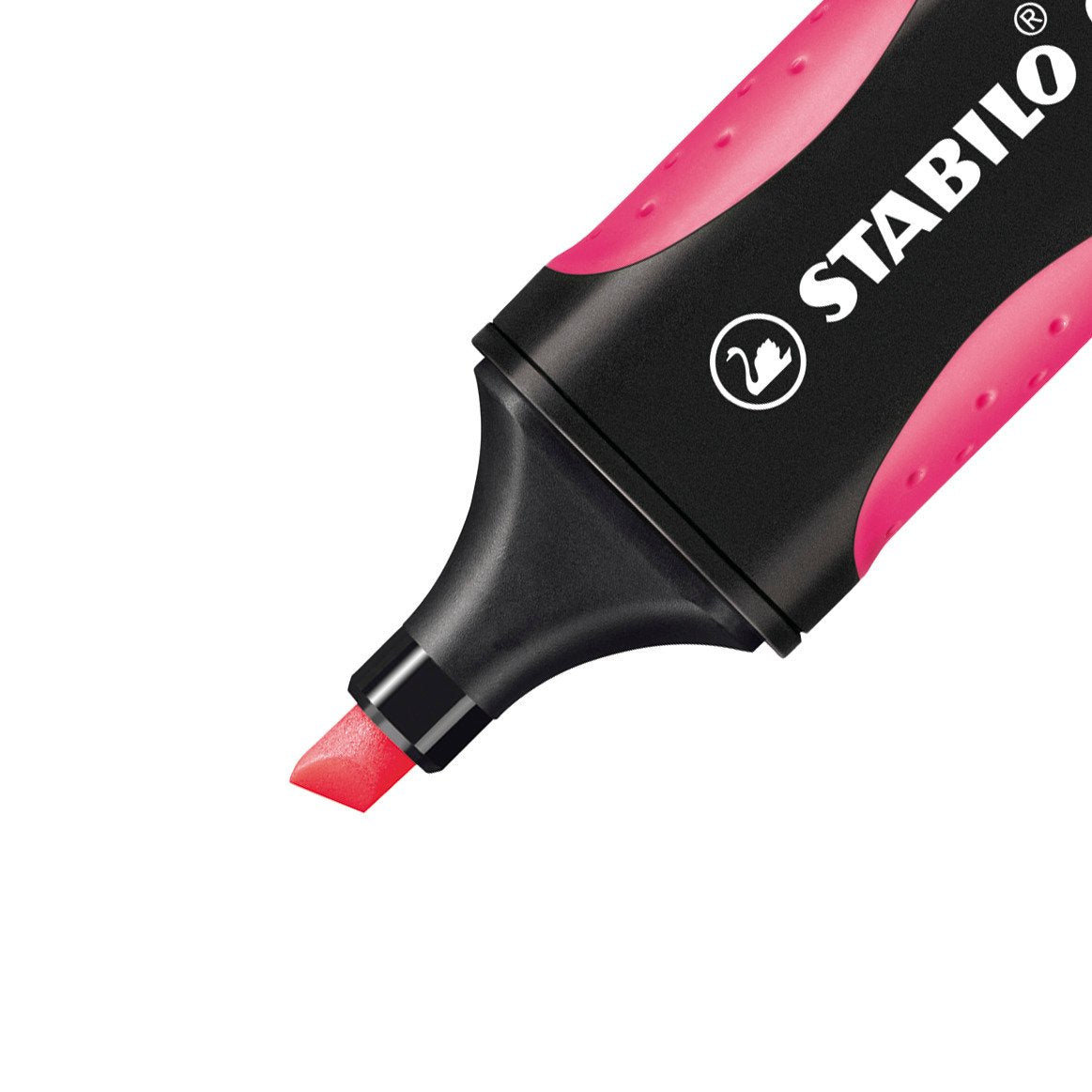 STABILO BOSS Textmarker Pink – Keilspitze, 2–5 mm, nachfüllbar