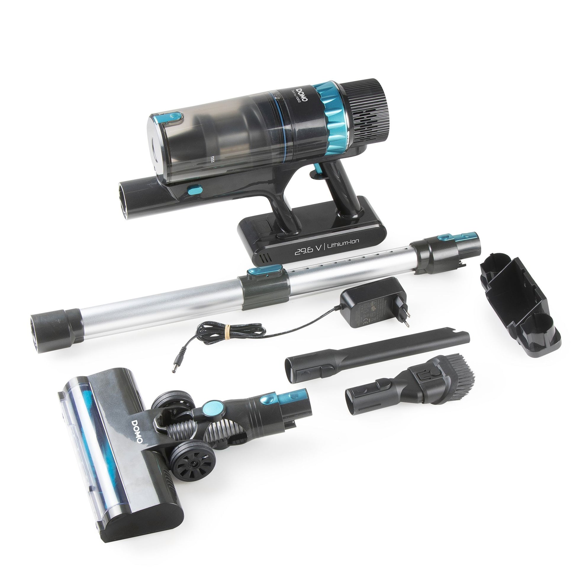 Domo Akkusauger DO244SV – 60 min, 0,8 l, Akkubetrieb, 30 V