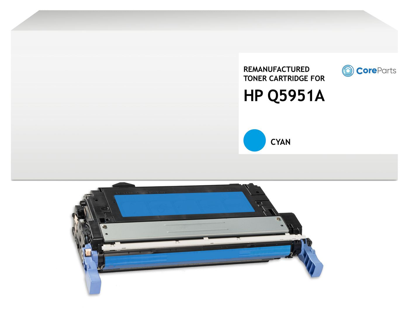 CoreParts Toner – cyan, 15000 Seiten – für HP