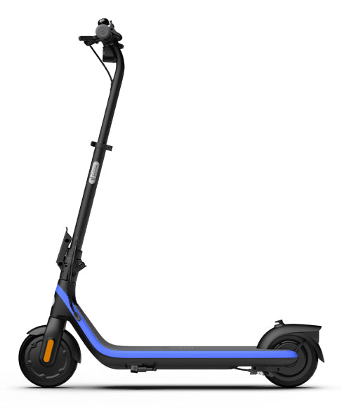 Ninebot by Segway Kickscooter C2 Pro – 16 km/h, 17 km Reichweite, 108 Wh Akku, bis 50 kg, faltbar – Blau
