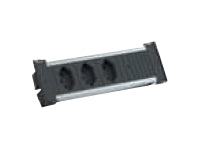 Bachmann KAPSA S Steckdoseneinheit – 3×T13, 2 m, Tisch/Einbau