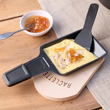 Kisag Raclette-Spachtel 6 Stk., 12 × 3,8 × 0,3 cm, Polyamid, schwarz
