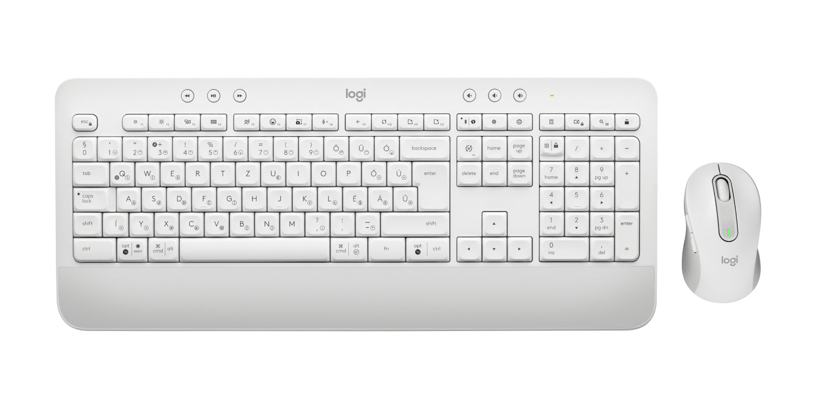 Logitech MK650 For Business – Tastatur, Weiss