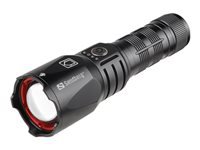 Sandberg Survivor Torch Powerbank 5000 Taschenlampe – 1200 lm, 500 m, IPX4 – Schwarz
