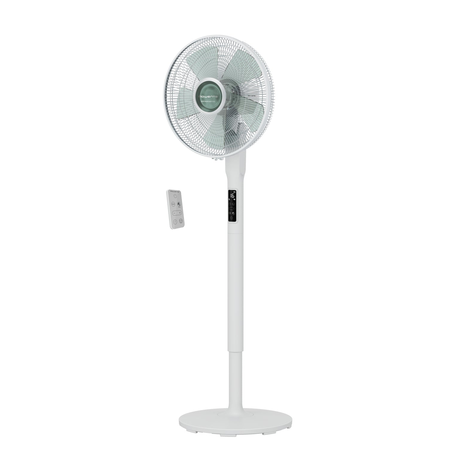Rowenta Turbo Silence Extreme+ Standventilator VU5890 – 40 cm, 16 Stufen, oszillierend, Timer, 34 W, 58 dB(A)