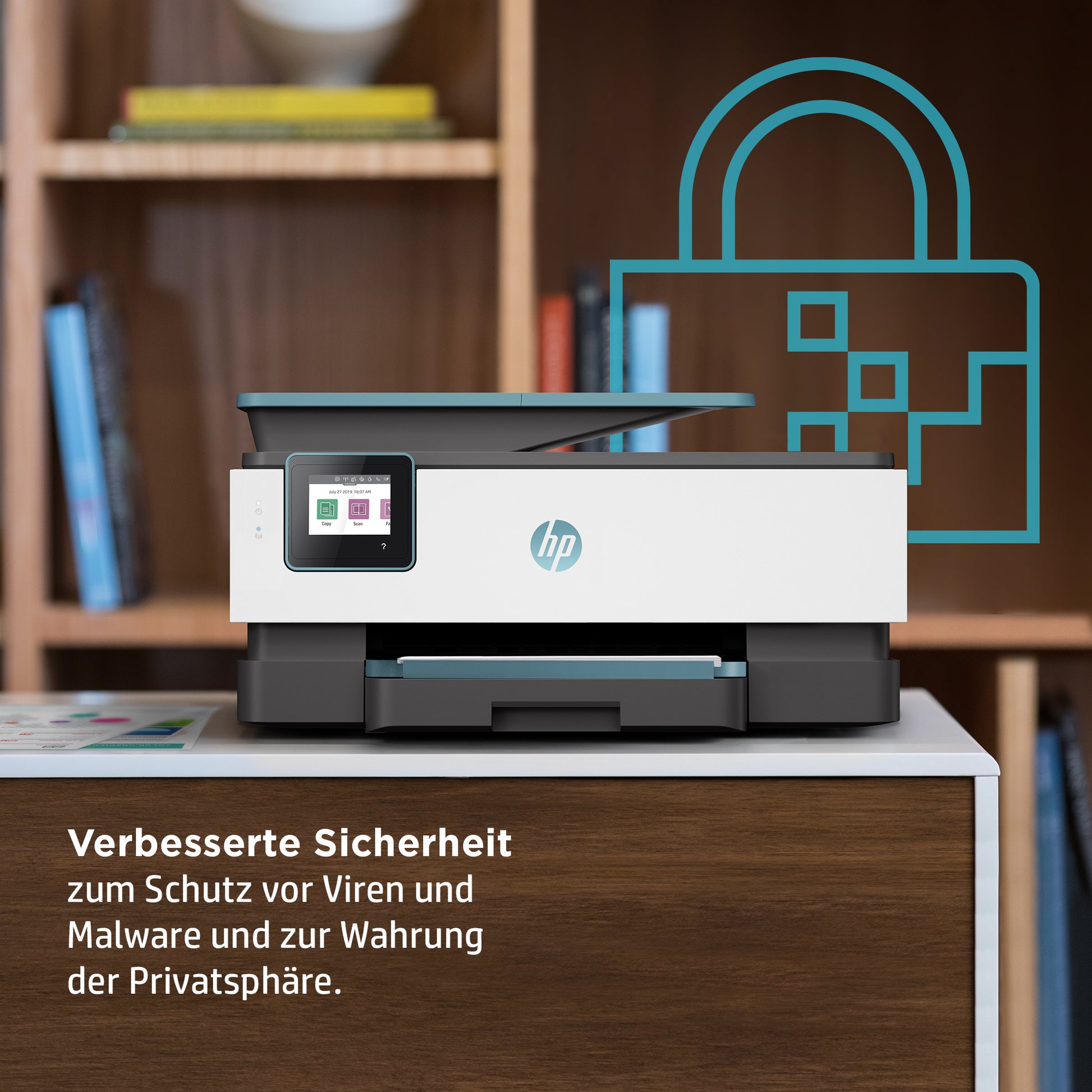 HP OFFICEJET PRO 8025E – Farbtintenstrahl-Multifunktionsdrucker, A4, 4-in-1, Duplex, ADF, WLAN/LAN, AirPrint