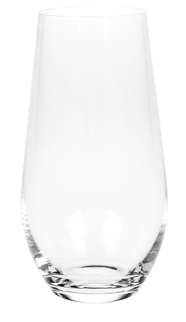 Furber. FURBER Trinkgläser 4er Set – 580 ml, Ø 6,0 cm, H 15,5 cm, Kristallglas, Transparent, spülmaschinenfest