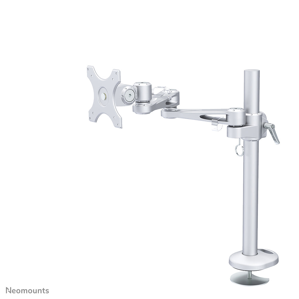 Neomounts FPMA-D935G – Tischhalterung, Tischdurchführung, bis 30", 12 kg, höhenverstellbar, Silber