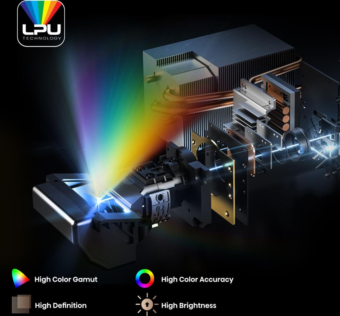 Hisense PX3-Pro – Ultra-Kurzwurf DLP Laser, 4K UHD, 2700 ANSI Lumen, Smart