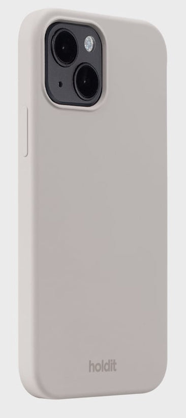 Holdit – Backcover – für Apple iPhone 17 Pro – Taupe – Silikon