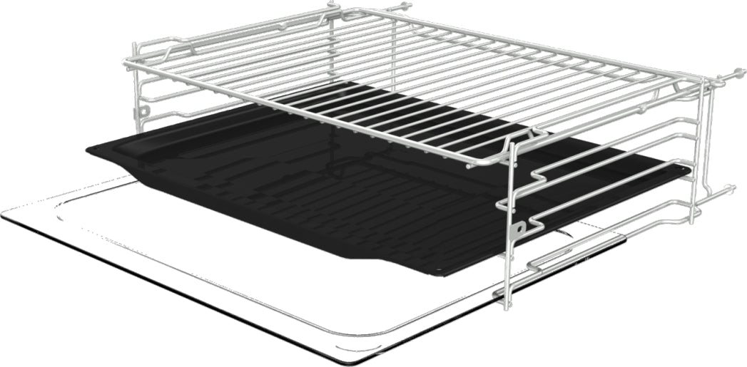 Gorenje Einbau-Mikrowelle BCM 4058 B – 50 l, Grill & Heissluft, 1000 W – Schwarz