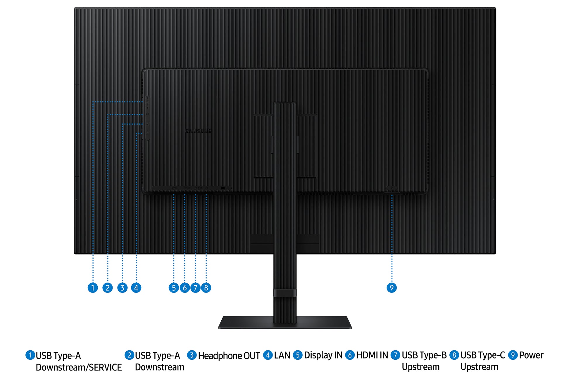 Samsung S80Ud – Monitor, 37", 3840 × 2160 (UHD 4K), LCD, Schwarz