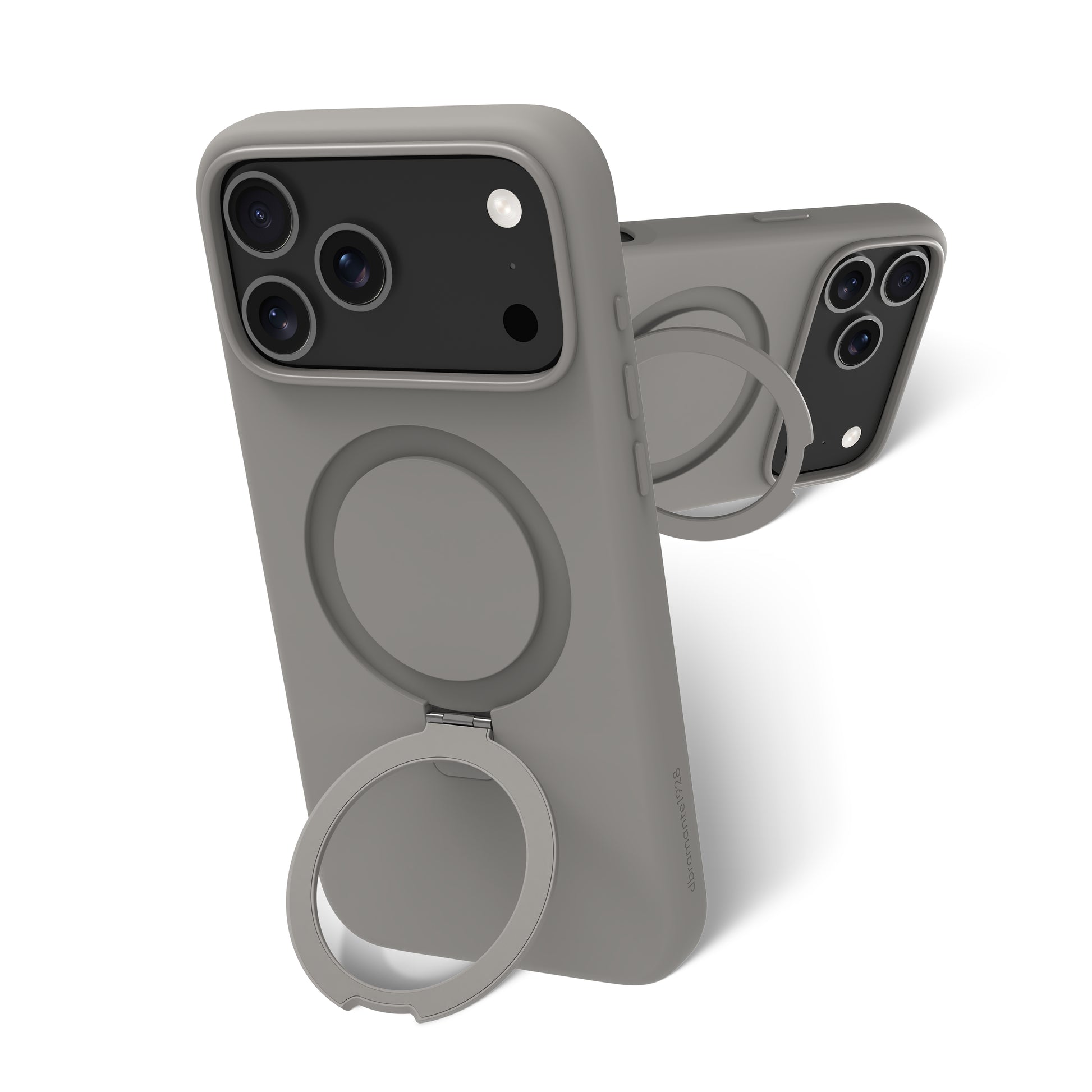 dbramante1928 Roskilde MS Kick ICON Backcover – für Apple iPhone 17 Pro Max – Hellgrau, bis 1,2 m sturzsicher