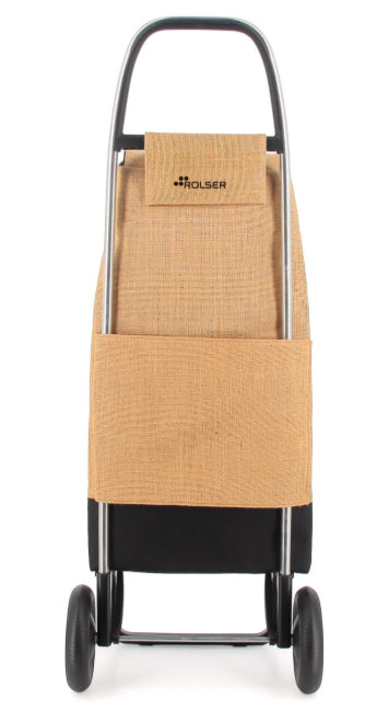 Rolser Stofftasche, Polyester, schwarz, natur, 360×630×190 mm, mit 2 Rädern